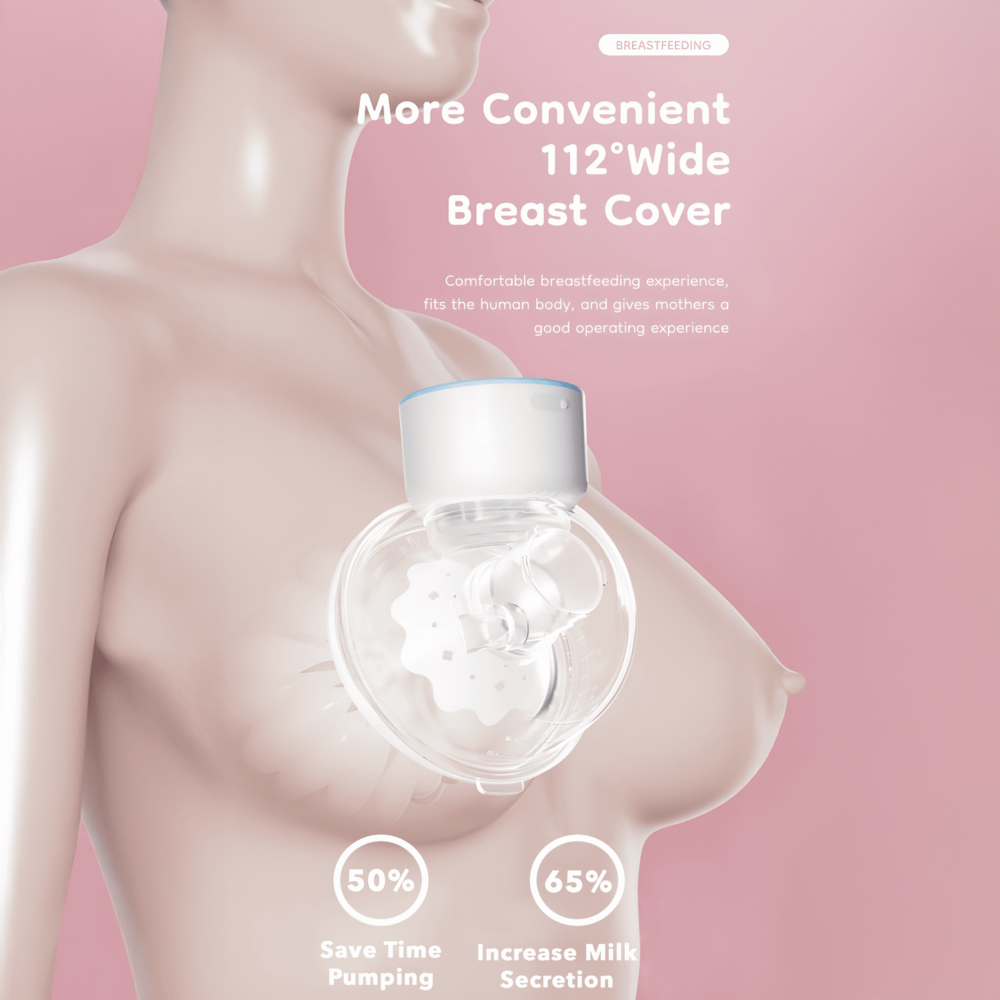 Hands-Free Electric Breast Pump for Comfort, Freedom, More Milk – Free Shipping