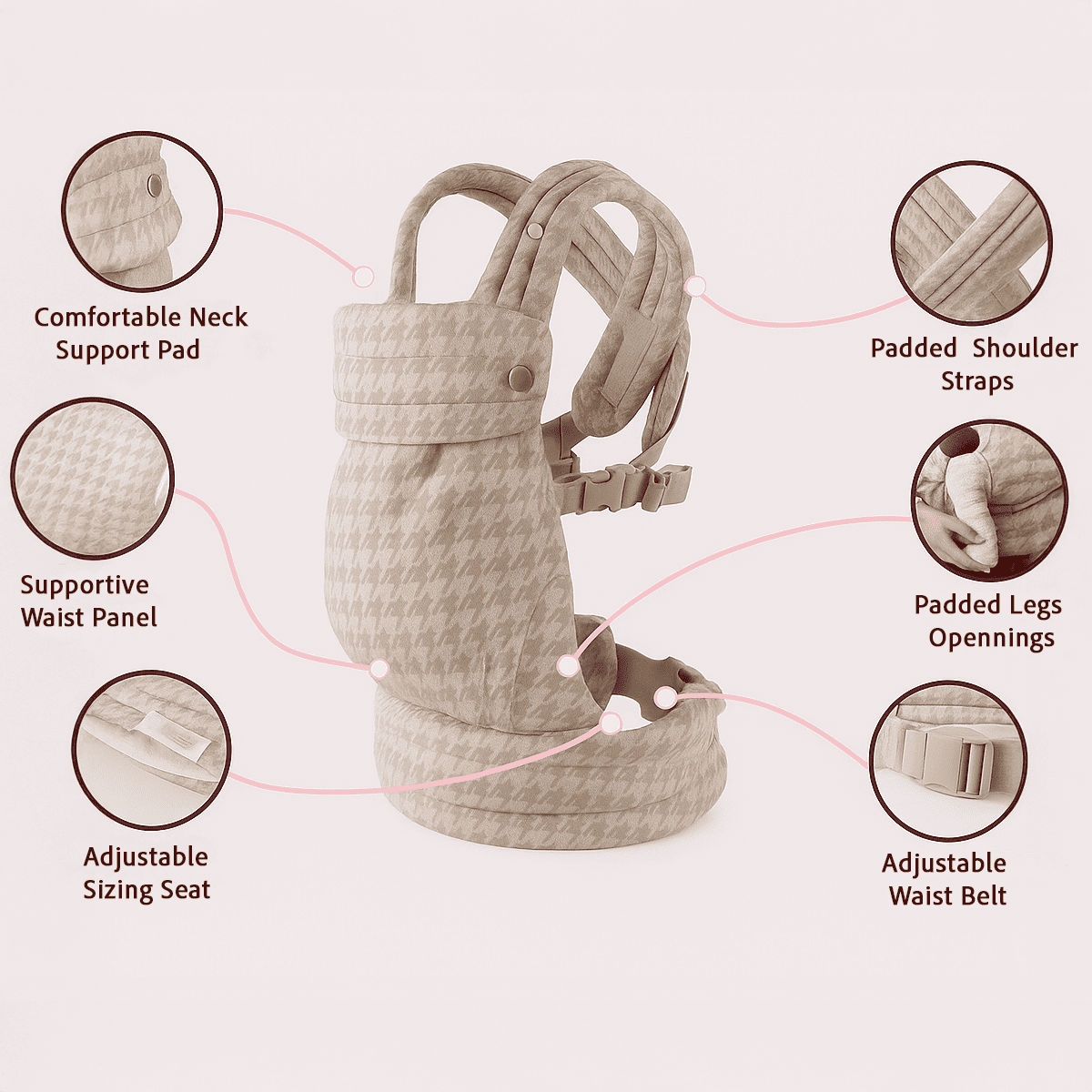 Baby Carrier Premium Beige