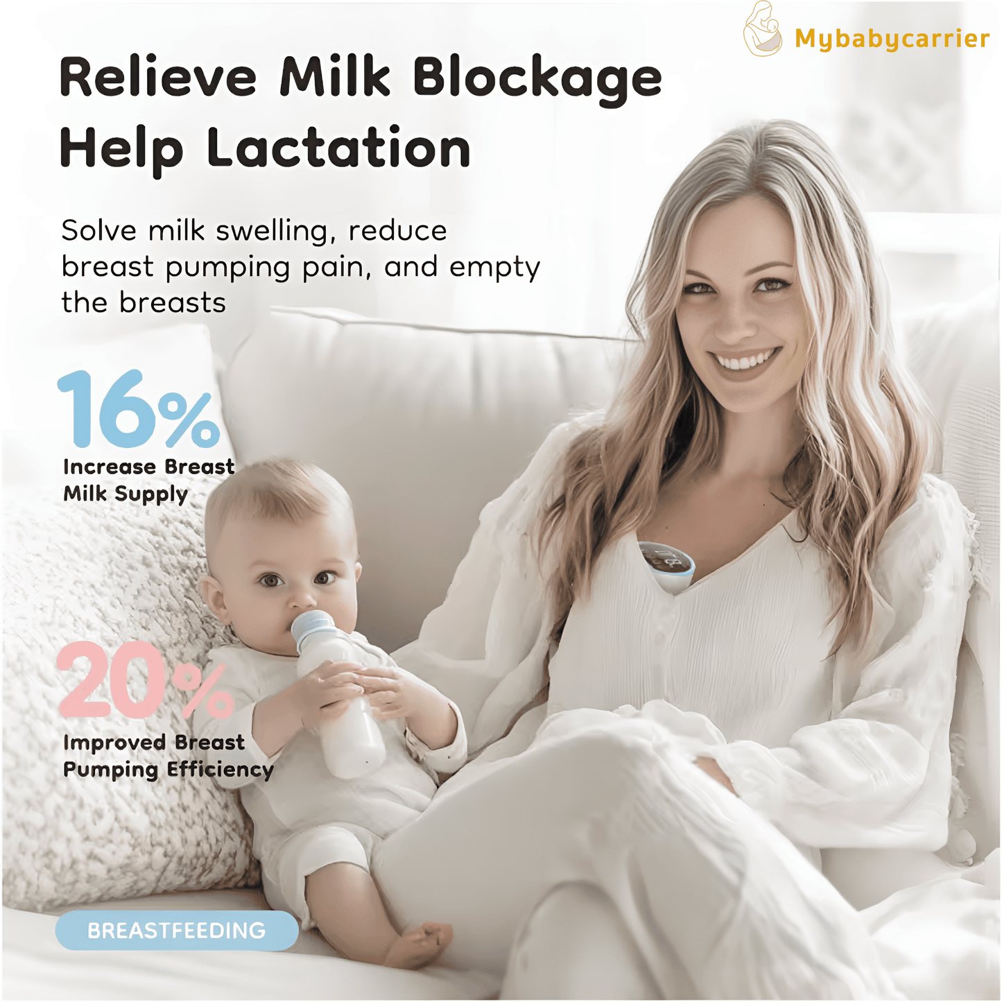 Hands-Free Electric Breast Pump for Comfort, Freedom, More Milk – Free Shipping