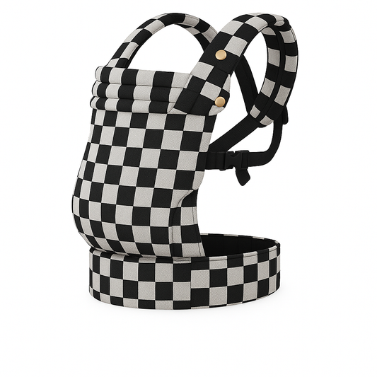 Baby Carrier Premium Black and White Color