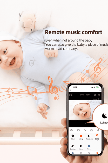 Baby Camera - Babyfoon camera met app voor Smartphone en Tablet